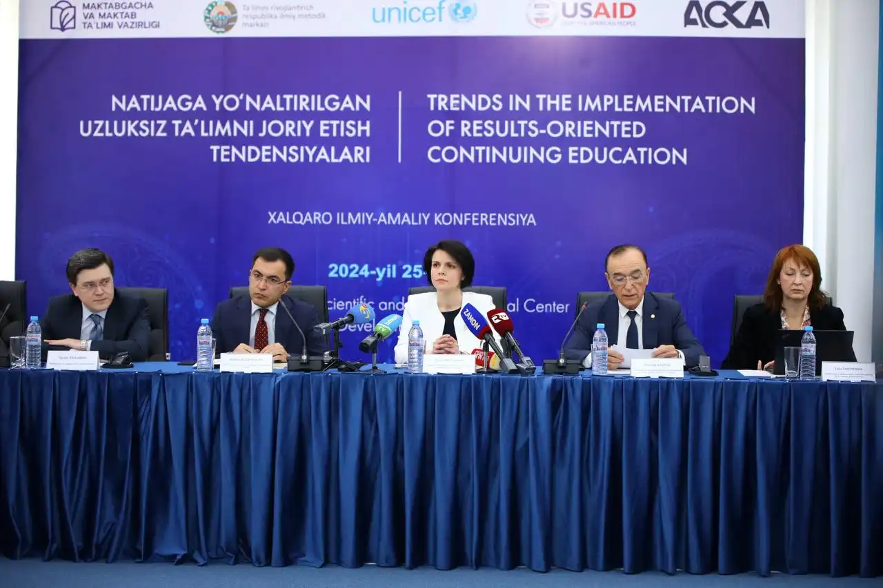 “Natijaga yoʻnaltirilgan uzluksiz taʼlimni joriy etish tendensiyalari” mavzusidagi xalqaro ilmiy-amaliy konferensiya tashkil etildi