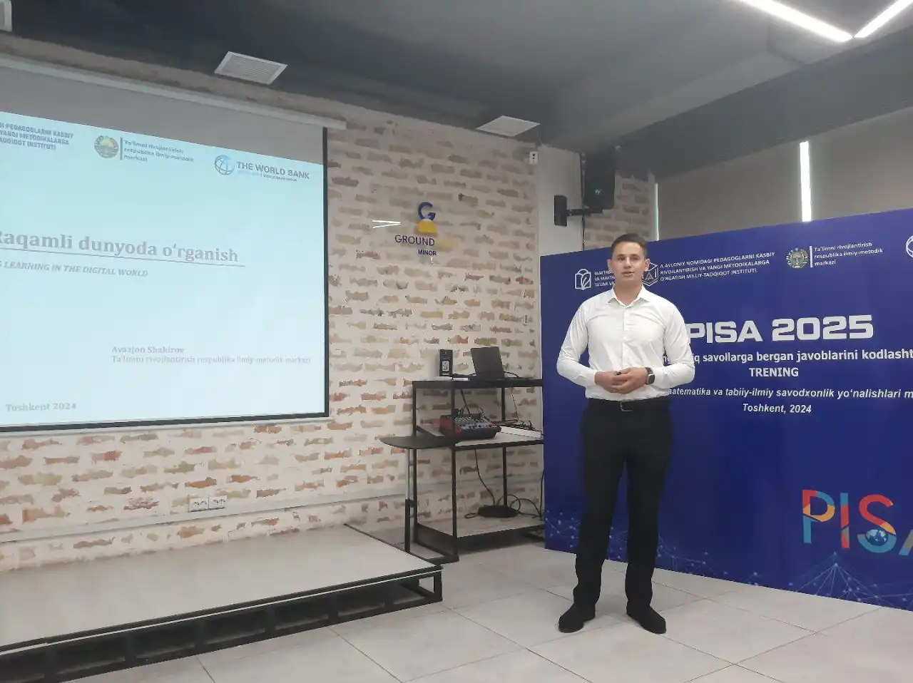 PISA 2025 tajriba-sinovi doirasida kodlashtirish bo‘yicha trening o‘tkazilmoqda