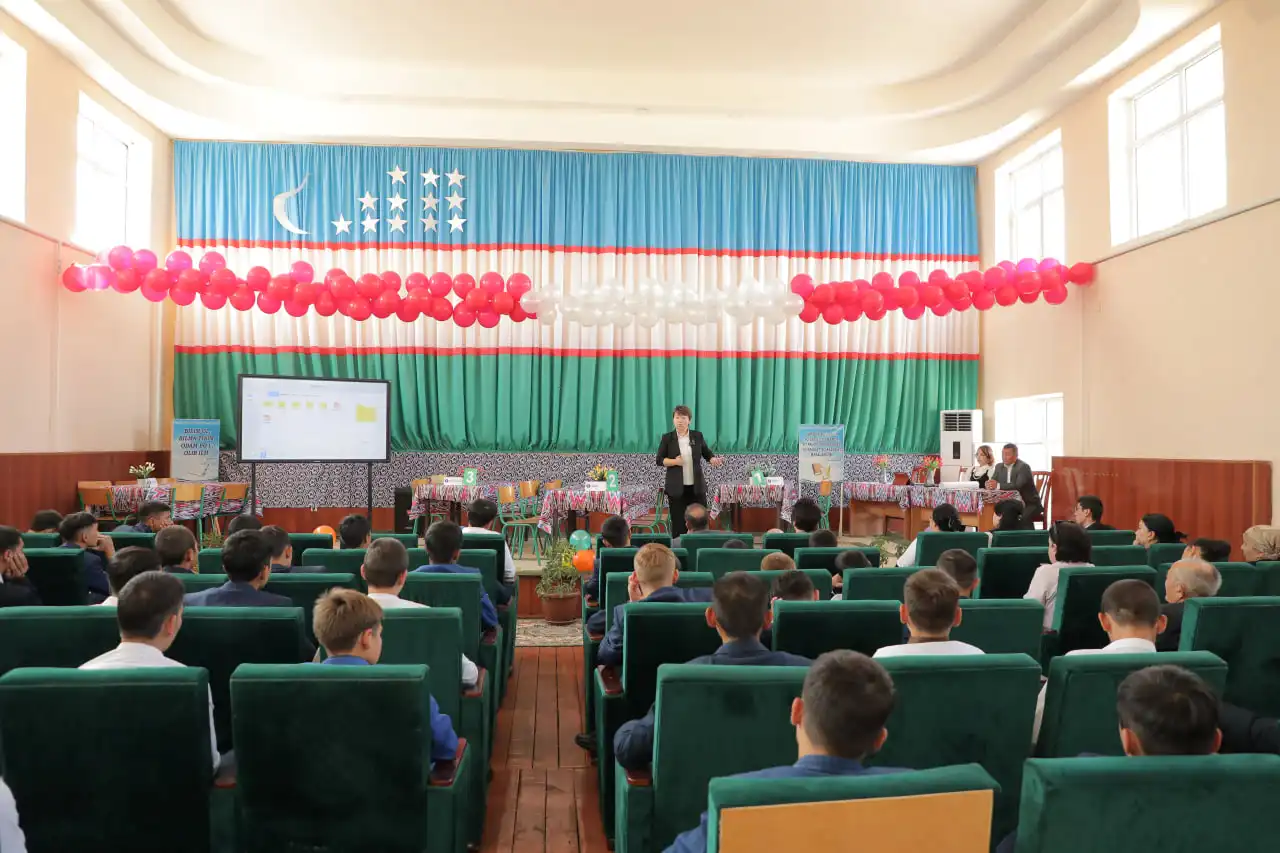 Respublika oʻgʻil bolalar oʻquv-tarbiya muassasasida seminar trening tashkil etildi