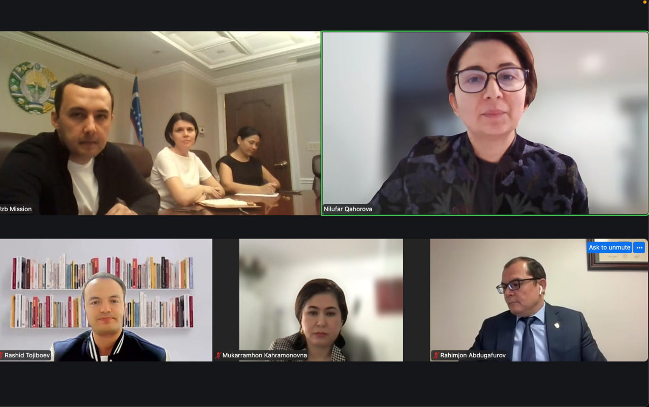 Ta’limni rivojlantirish markazi rahbariyati hamda xorijdagi o‘zbekistonliklar o‘rtasida muloqot tashkil etildi