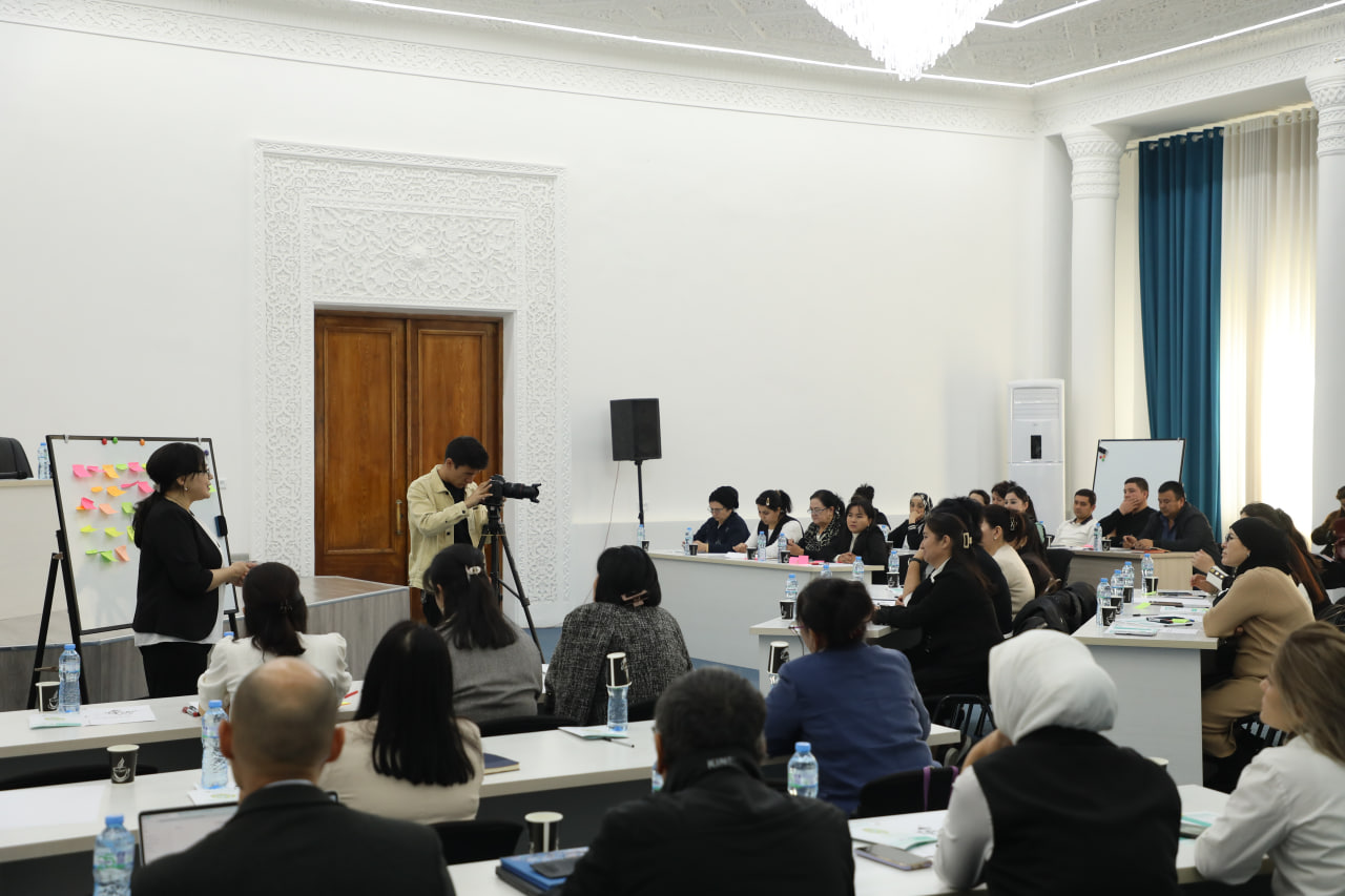 “Ta’limdagi yashil islohotlar – yangi avlod mas’uliyati” mavzusidagi o‘quv-seminari bo‘lib o‘tdi