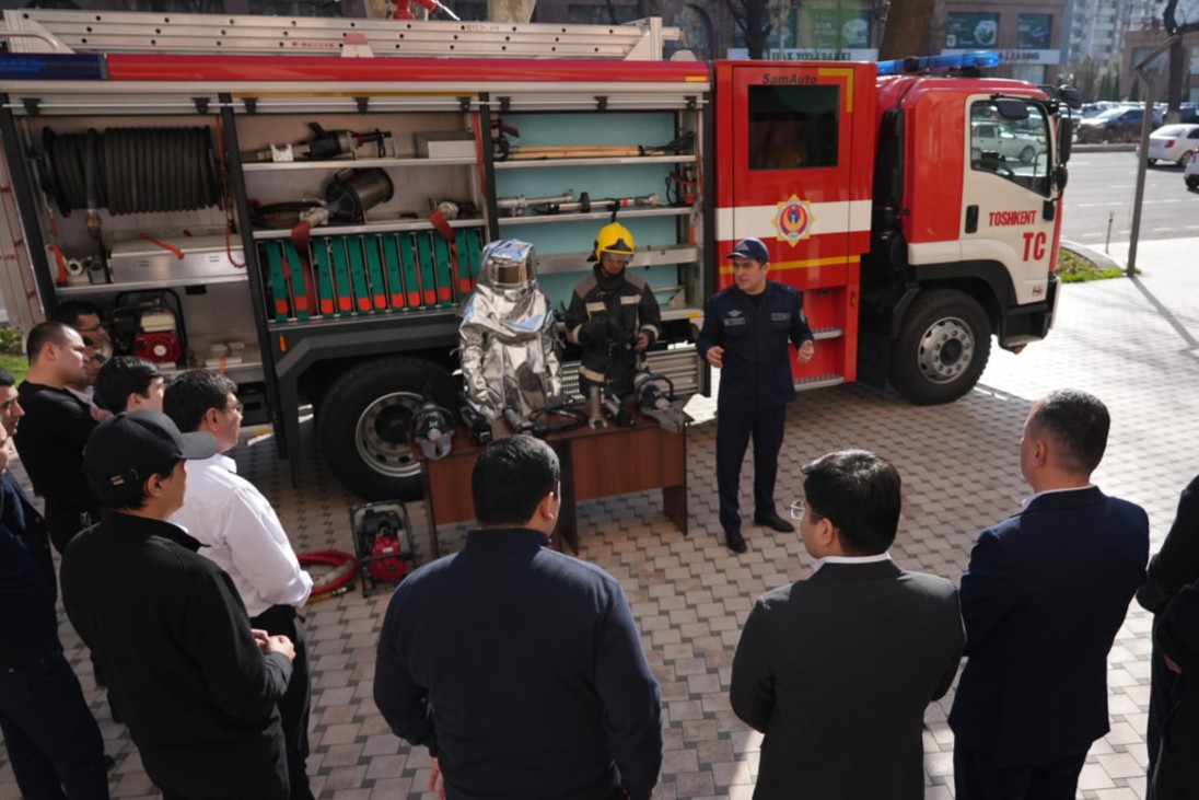 “Favqulodda vaziyatlardan xoli mahalla oyligi” doirasida profilaktik amaliy tadbir o‘tkazildi