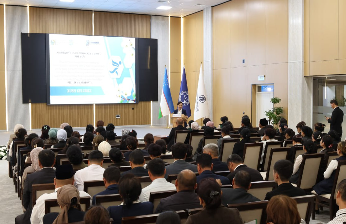 Sirdaryoda pedagoglar uchun “Metodik marafon” tashkil etildi